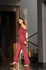 BURGUNDY SUEDE SEDUCTION