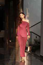 BURGUNDY SUEDE SEDUCTION