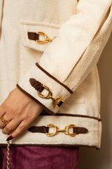 CREAM CARRIAGE JACKET