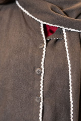BUTTON UP SCARF SET